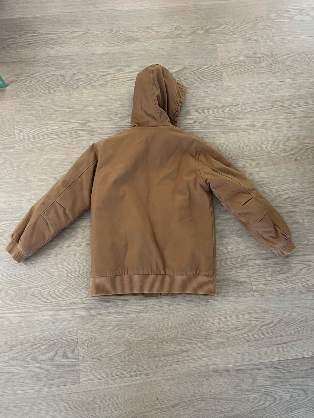 Carhartt Brown Hooded Kids Jacket - Picture 2 of 5